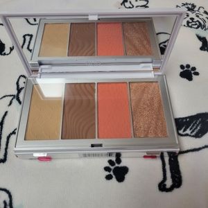 NIB Pür 4-in-1 Skin-Perfecting Powders Face Palette - Medium-Tan